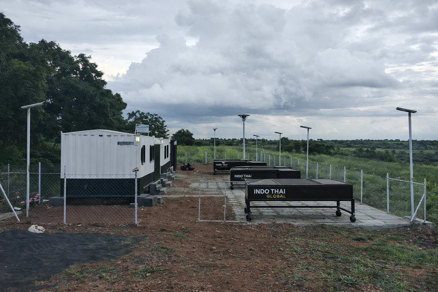 Solar Dryer side view