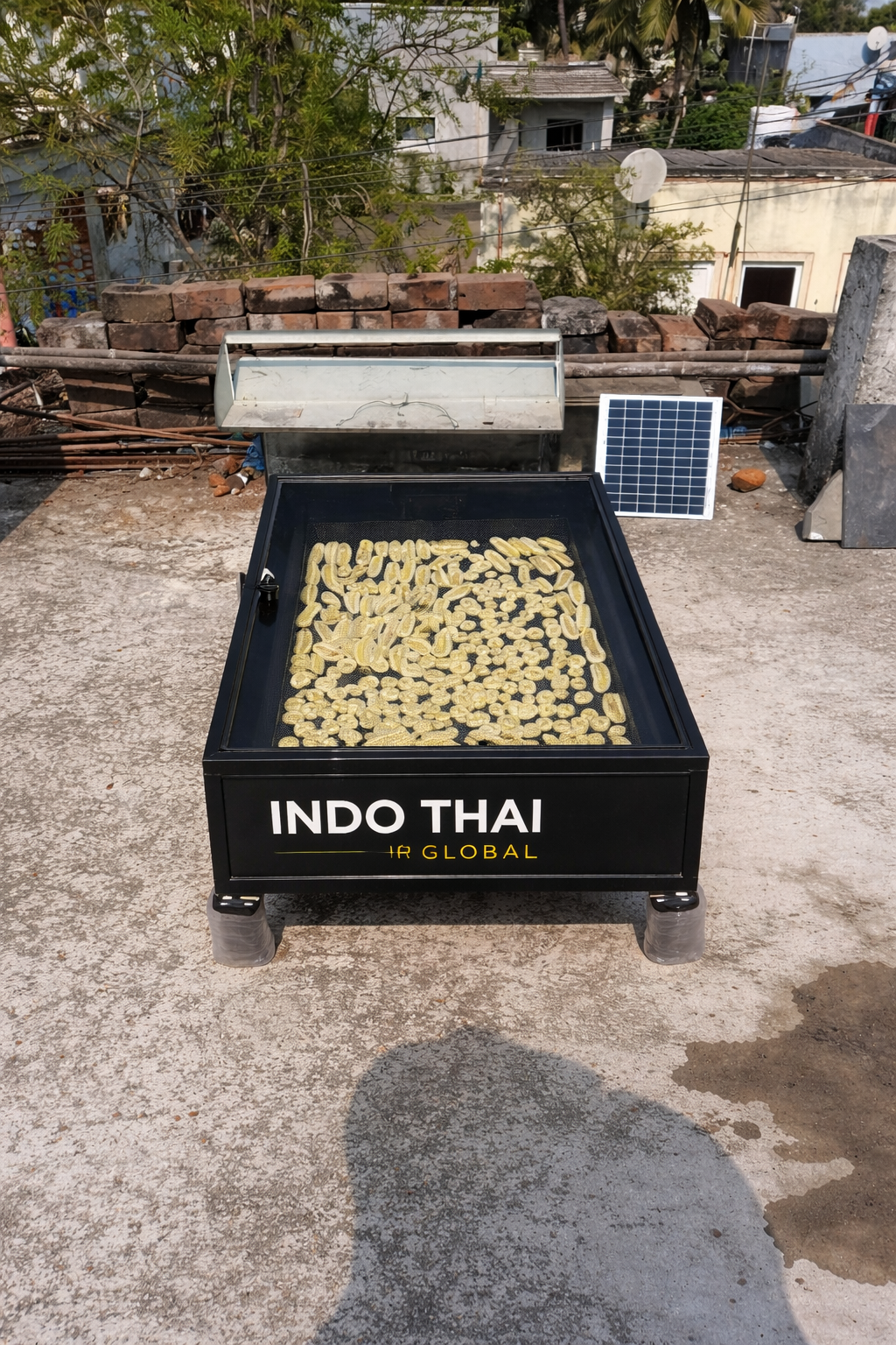 Solar Dryer side view