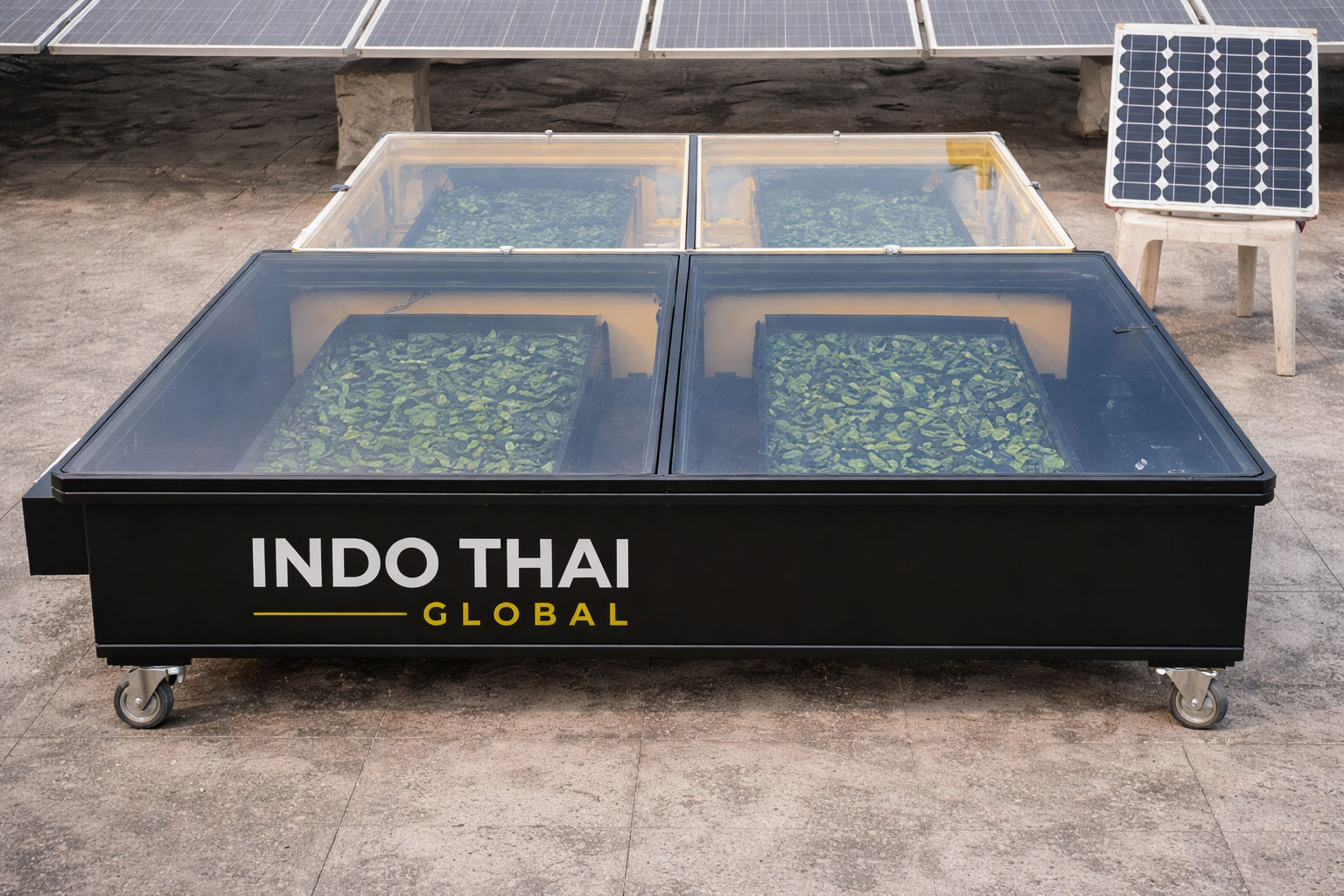 Solar Dryer side view