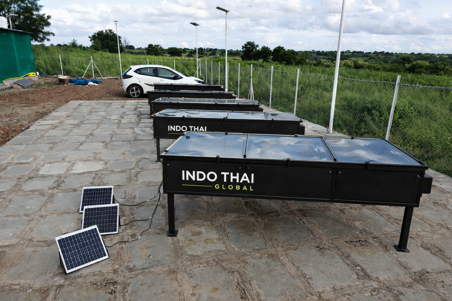 Solar Dryer side view