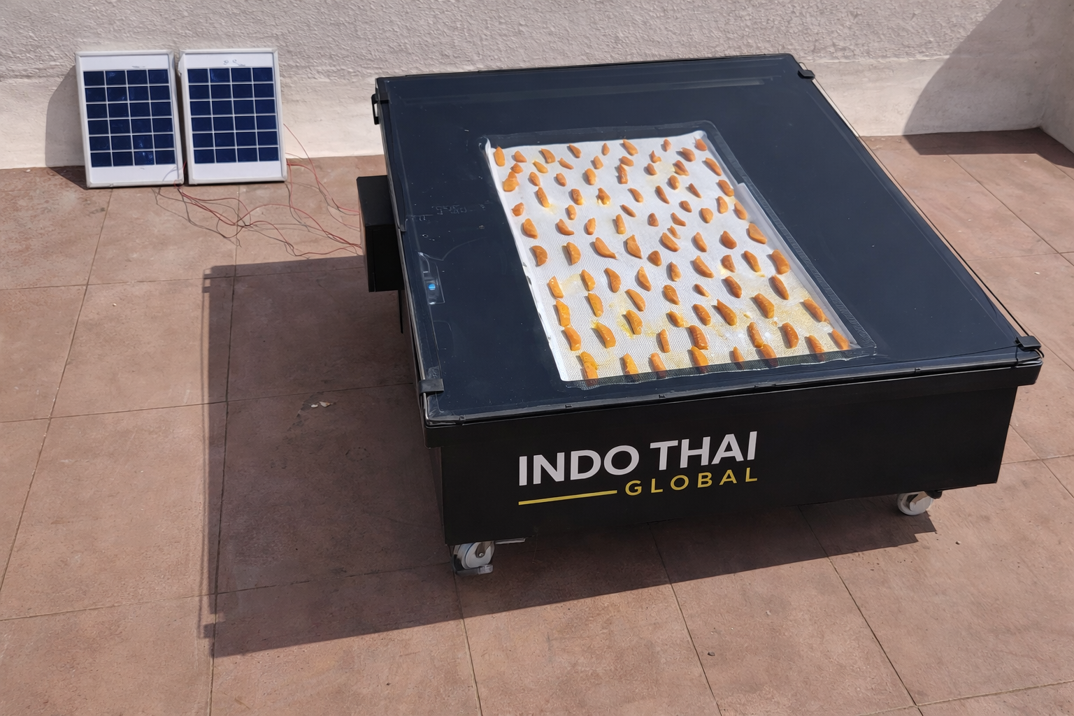 Solar Dryer side view