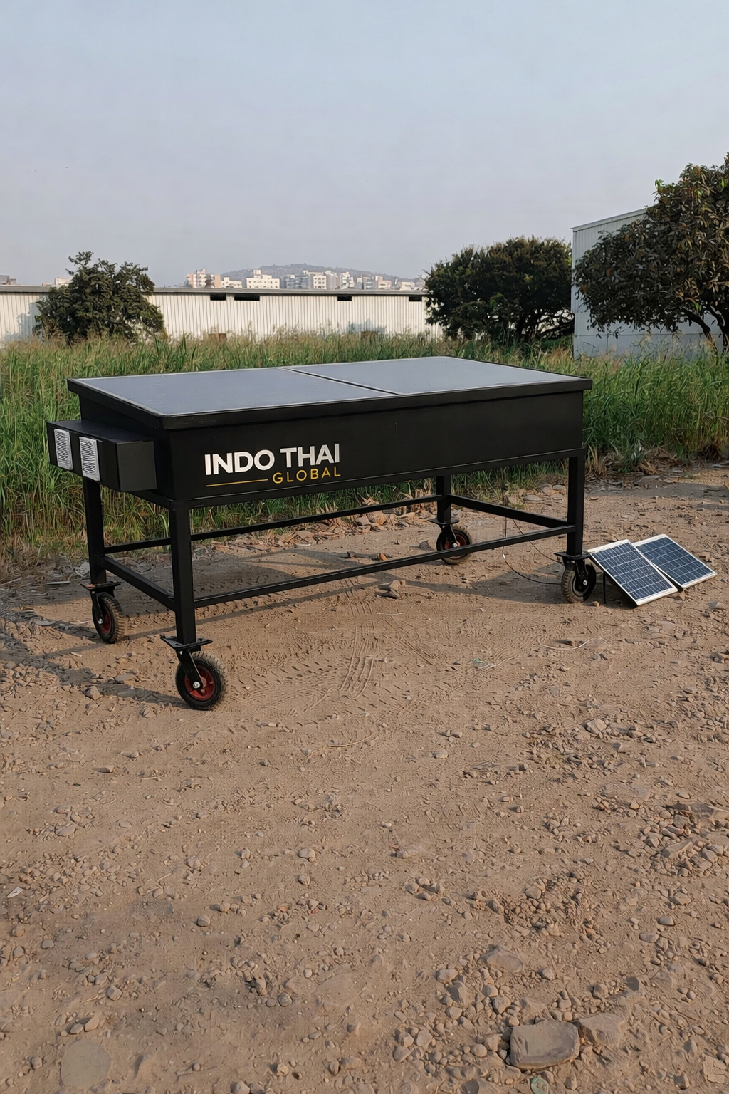 Solar Dryer side view