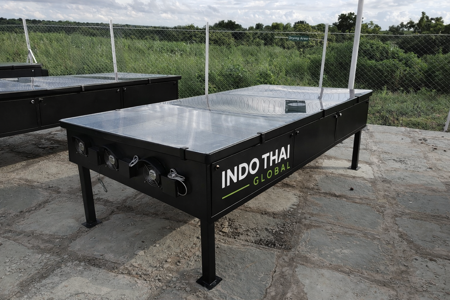 Solar Dryer side view